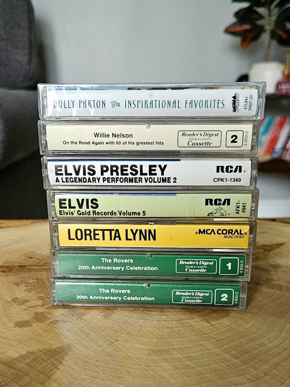 Tested Vintage Country Cassette Bundle • Dolly Parton Sealed - Elvis and more